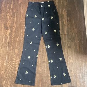 Urban outfitters floral pants
